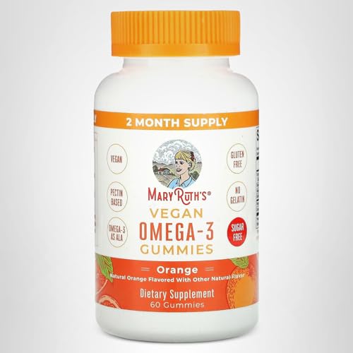 MaryRuth's Omega 3 gomas consumo diario, fácil integración en rutina.