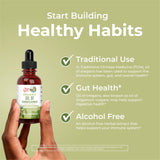 MaryRuth's Oregano Oil Drops en mezcla natural con aceite de oliva.