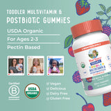 Producto orgánico USDA para niños veganos