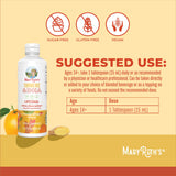 MaryRuth's DHA de algas en botella, fuente diaria de omega-3.