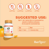 MaryRuth's Organics omega-3 vegan gomitas, sin olor a pescado, ideal para niños quisquillosos.