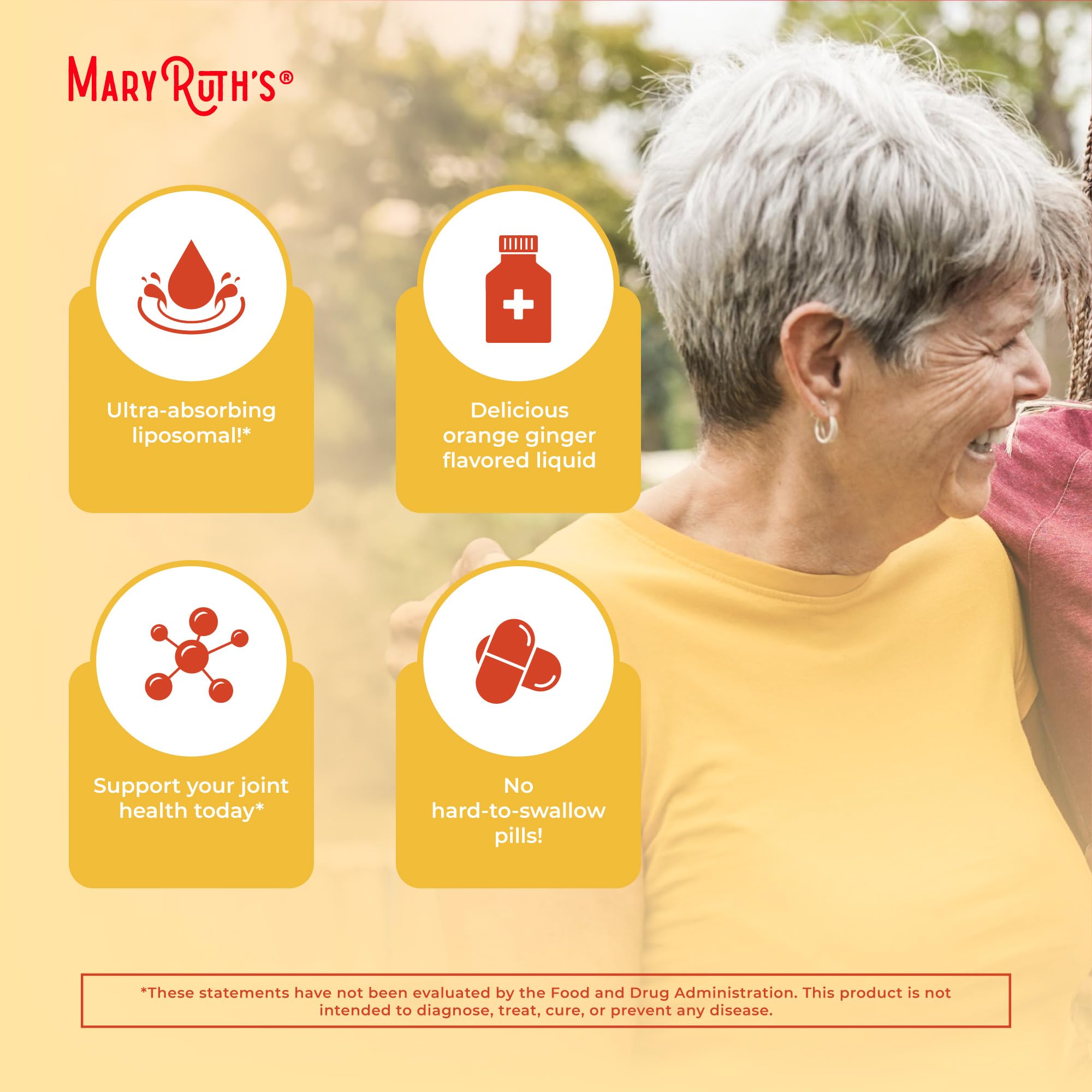 MaryRuth's Mezcla liposomal, facilita la absorción de nutrientes.