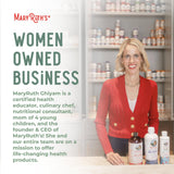 MaryRuth's Tulsi antioxidante, aroma herbal en frasco.