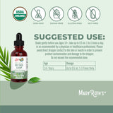 MaryRuth's Organics Tulsi hojas verdes, ingrediente natural para bienestar.