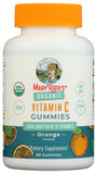 MaryRuth's Vitamina C gominolas sobre mesa, textura gomosa para consumo diario.