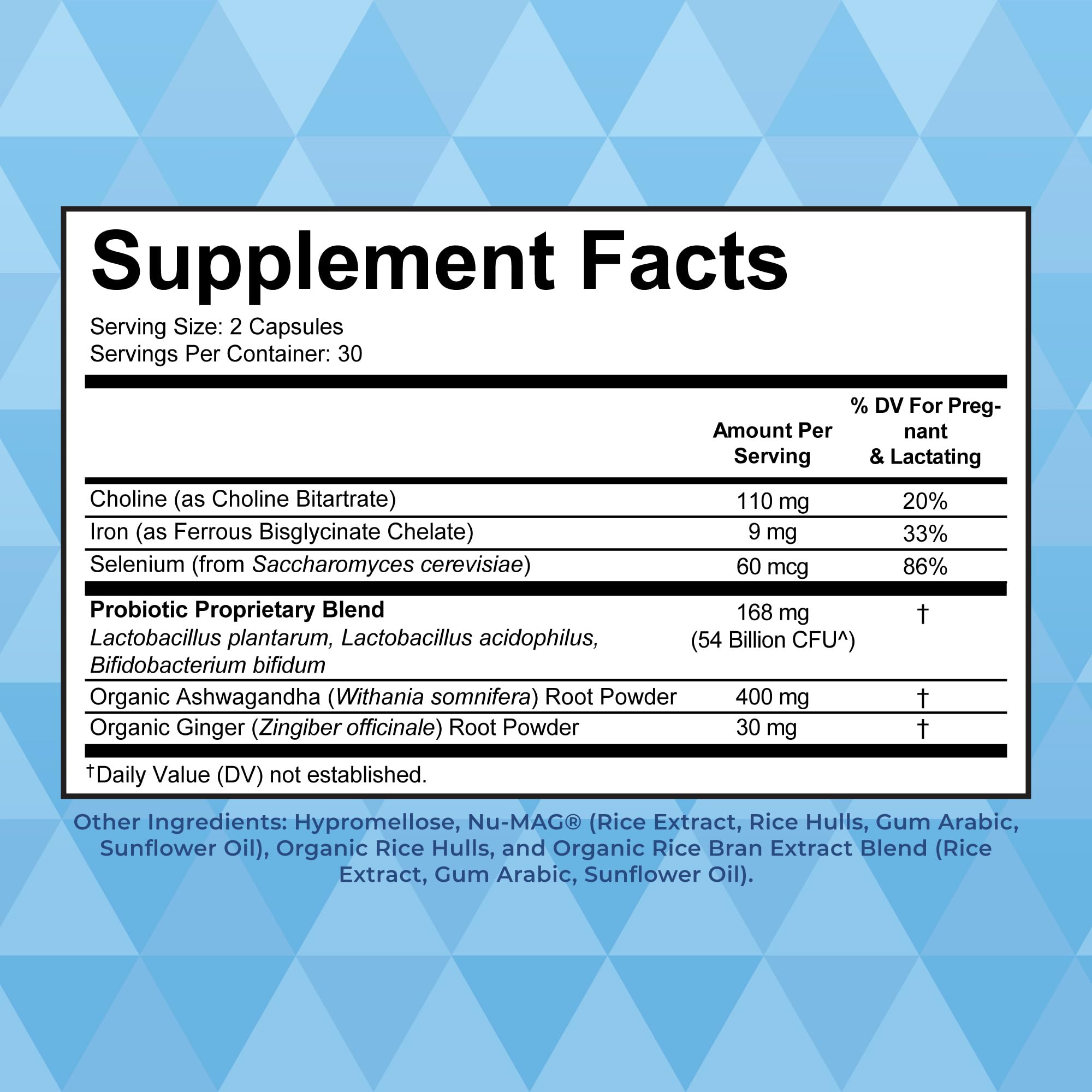 MaryRuth's Postnatal Probiotics cápsulas fáciles de tragar para uso diario