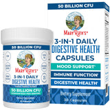 MaryRuth's 3-en-1 Probiotics verter la botella, apoyo digestivo diario