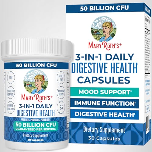 MaryRuth's 3-en-1 Probiotics certificaciones GMP y B Corp, calidad confiable