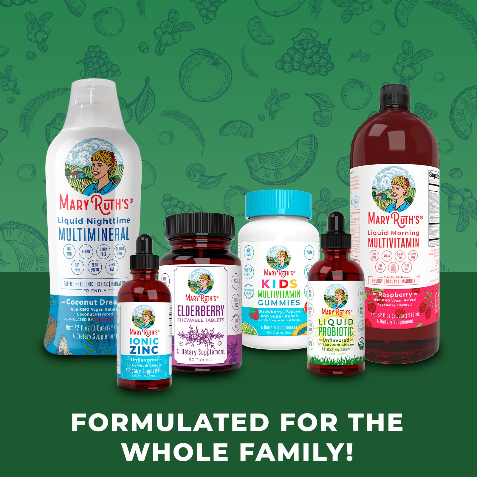 MaryRuth's Serrapeptase toma con agua para facilitar la ingesta