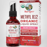 MaryRuth's spray B12 dosis diaria fácil de usar.