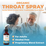 MaryRuth's Throat Spray vegano y orgánico para bienestar diario