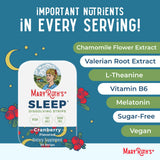 MaryRuth's tira con valeriana para apoyo ocasional al descanso