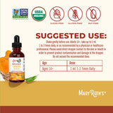 Certificado de etiqueta limpia para MaryRuth's Turmeric Gold, fórmula vegana.