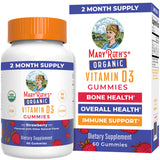 MaryRuth's Vitamin D3 Gummies en bote, color y aroma atractivos para consumo diario.