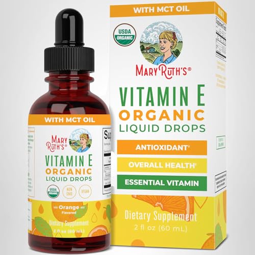 MaryRuth's Vitamina E dosis de 24 gotas, práctica y precisa.