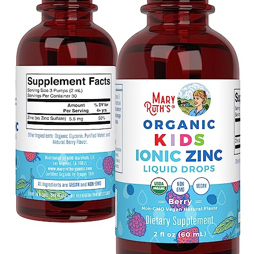 MaryRuth's Zinc conservar en lugar fresco y seco