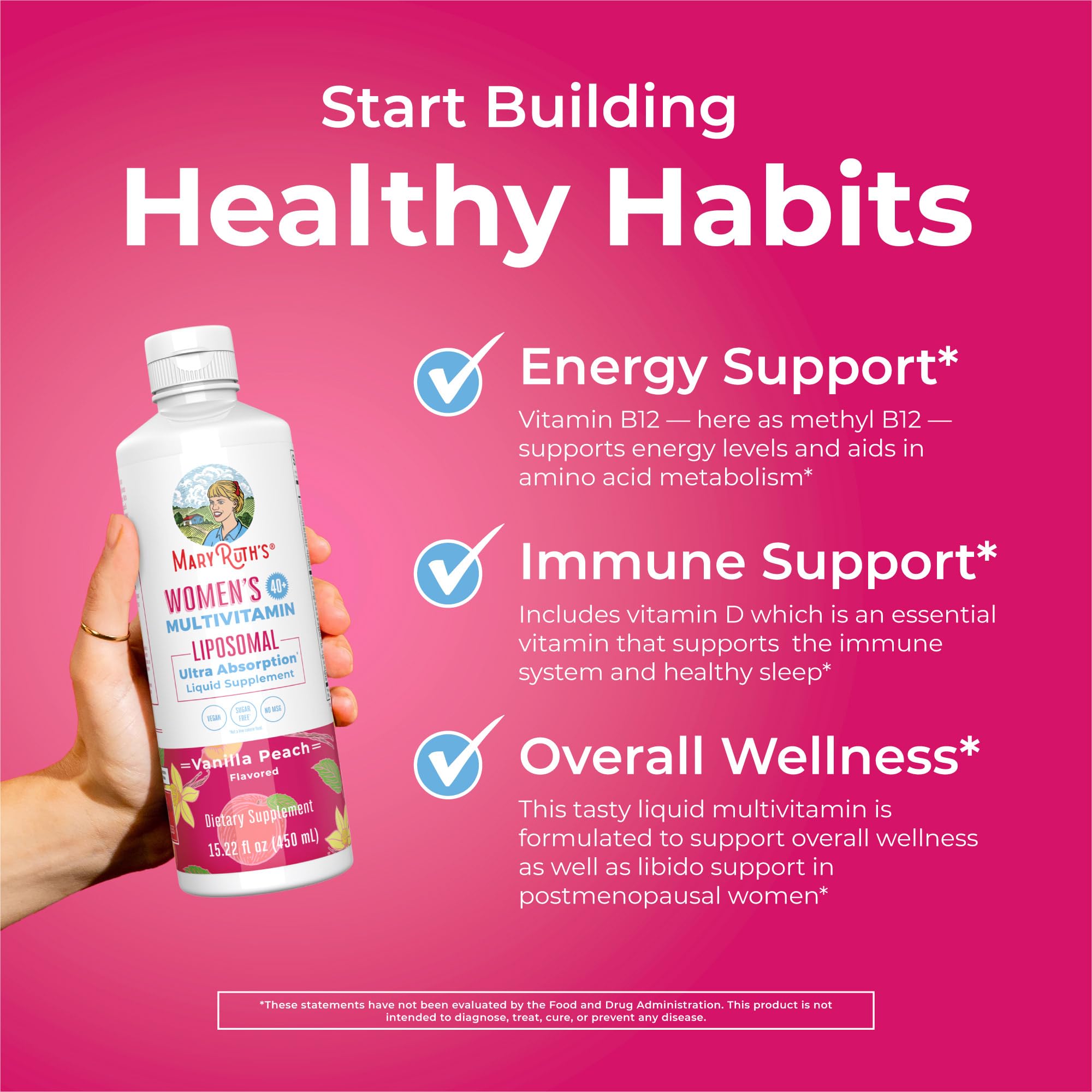 MaryRuth's zinc liposomal para apoyo inmunitario