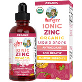 MaryRuth's zinc líquido, botella, apoya una función inmune saludable.