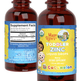 MaryRuth's zinc para niños pequeños, vegano