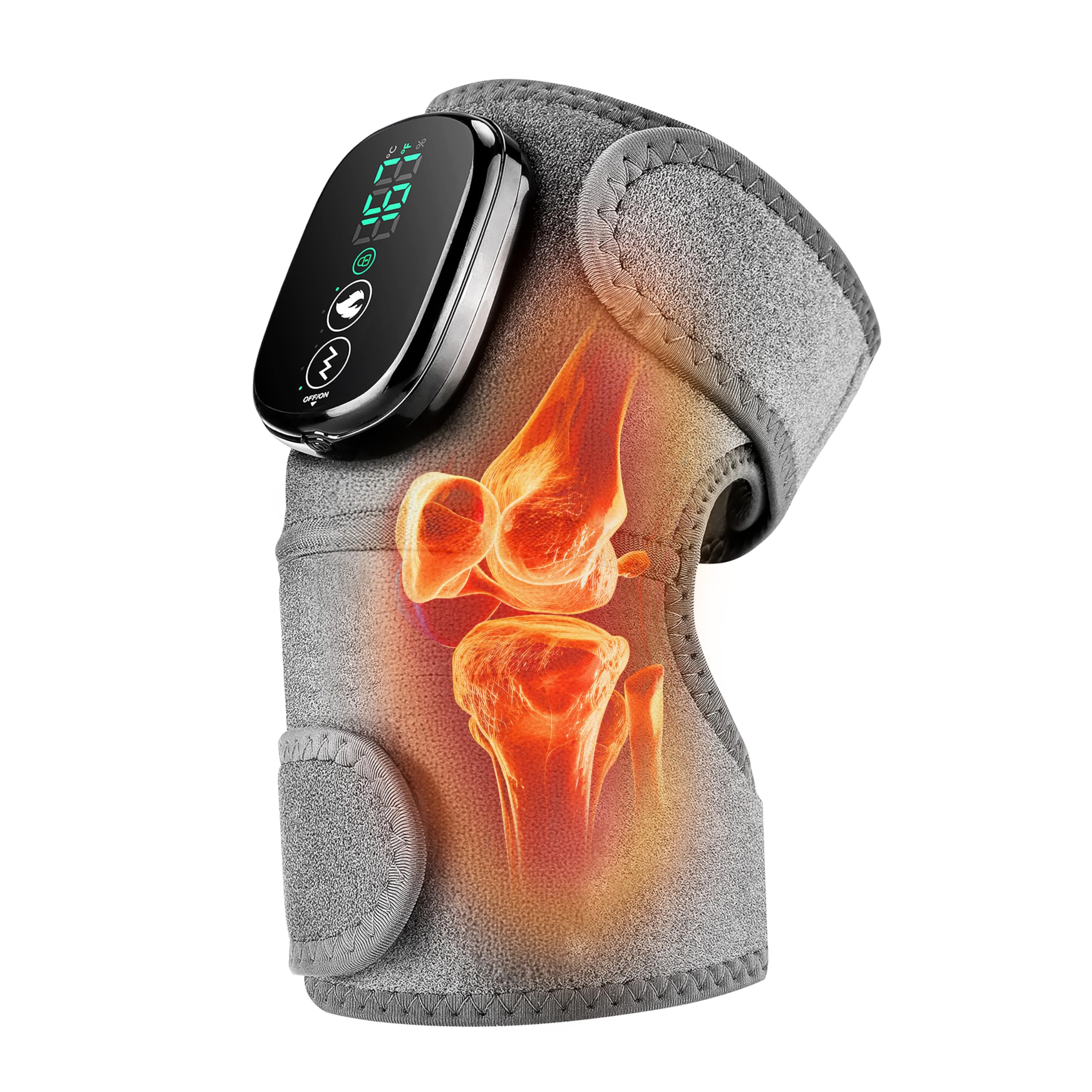 Masajeador de Rodilla Inalámbrico, enfoque ergonómico para articulaciones cansadas