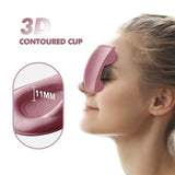 Albatross Health New England mascara-ojos rosa corte nariz ergonómico para dormir sin distracciones