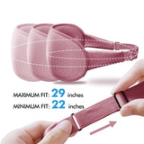 Albatross Health New England mascara-ojos rosa tejido transpirable con ventilación