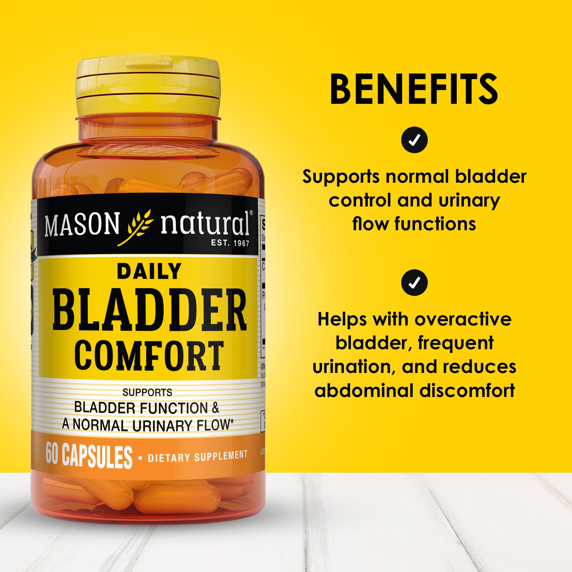 Mason Natural calcio 15 mg con semillas de calabaza y germen de soja.