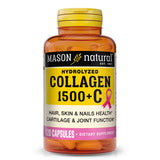 MASON NATURAL frasco de colágeno 1500 mg para cabello y uñas