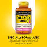 Etiqueta nutricional de Mason Natural