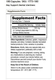 MASON NATURAL ginkgo biloba 500 mg, cápsulas para uso diario y enfoque sostenido