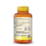 Mason Natural Ginkgo Biloba, etiqueta detallada, muestra concentración de 125 mg por cápsula.