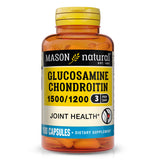 Mason Natural Glucosamina Condroitina 1500/1200, cápsulas para apoyo articular diario