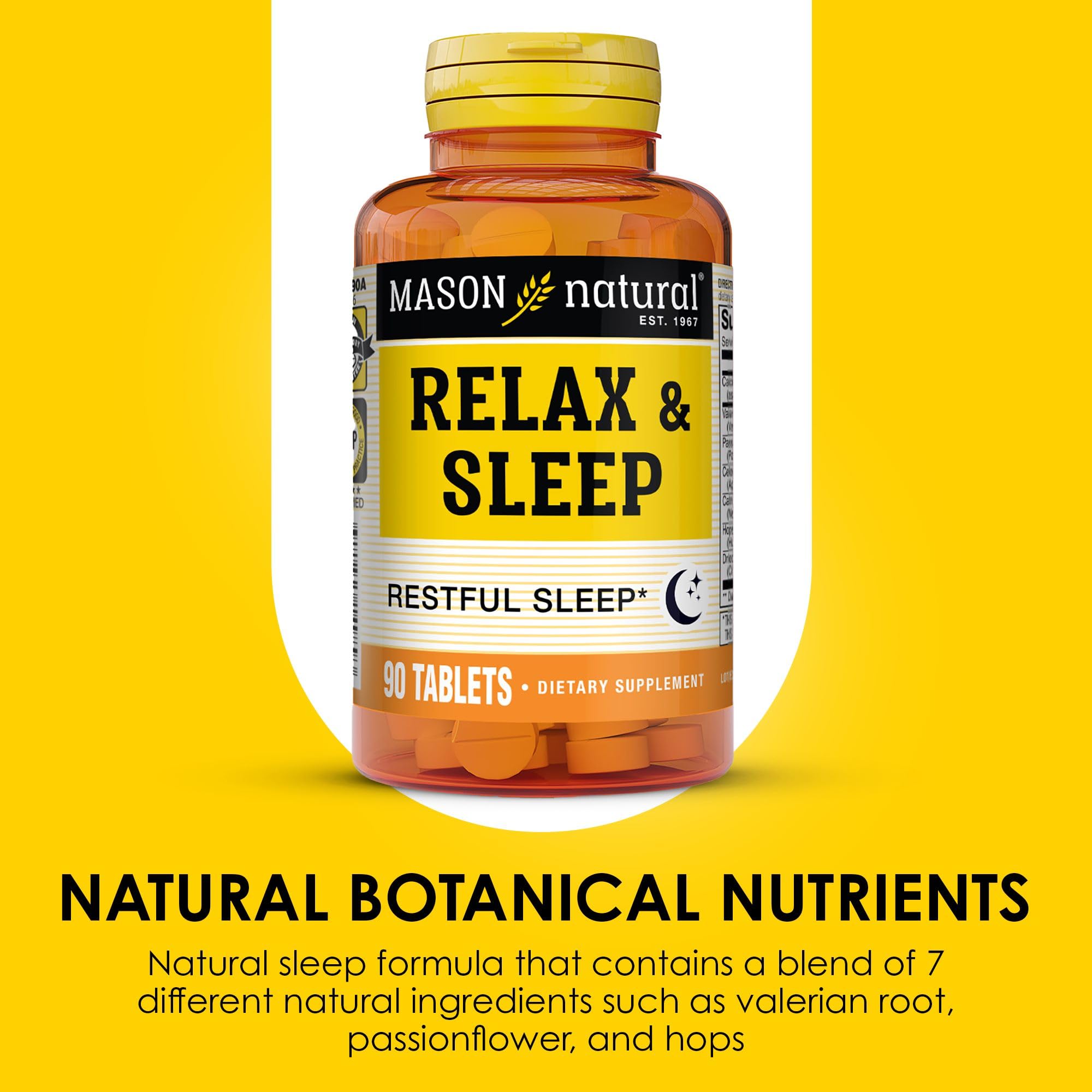 Mason Natural Mezcla Hierbas Relajación: siete ingredientes naturales para uso nocturno