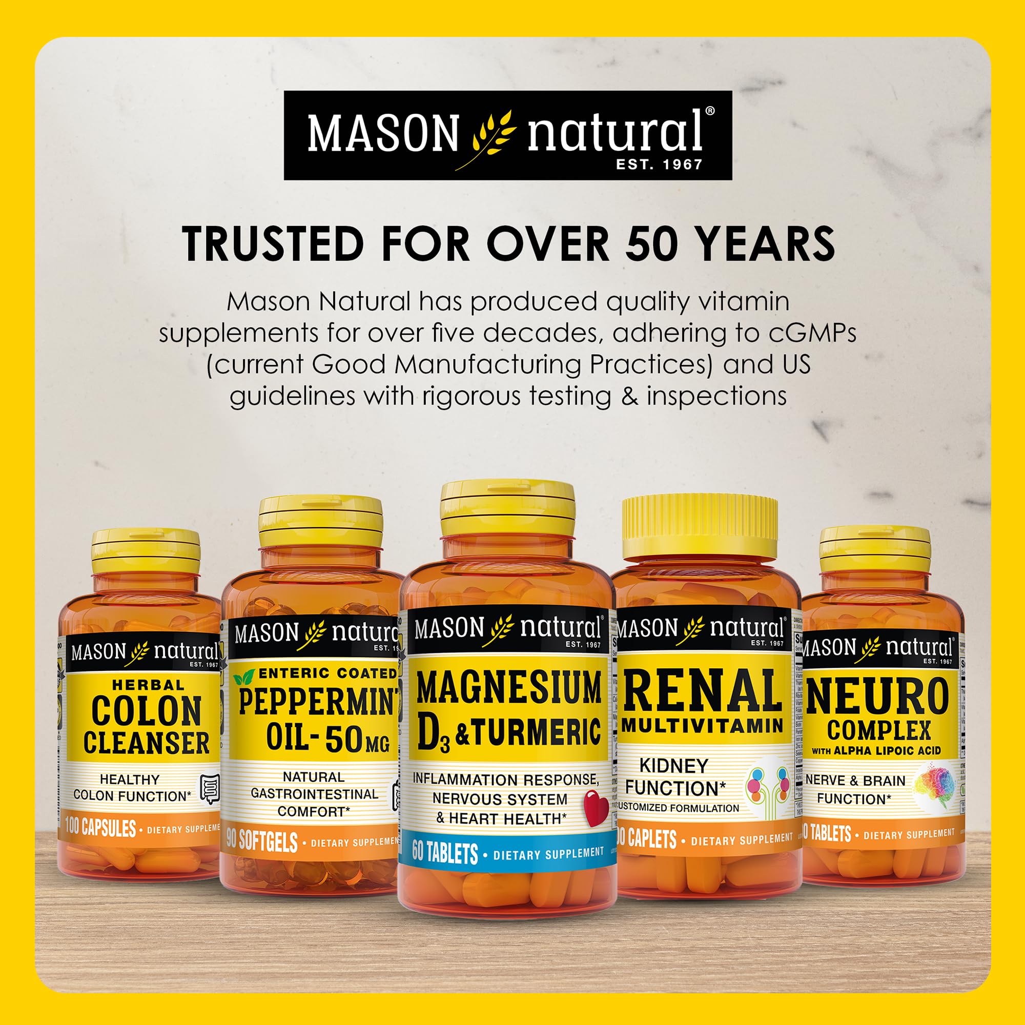 Mason Natural Mini Multi Vitaminas, presentación en caja, opción de compra confiable.