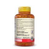Etiqueta de Mason Natural Omega-3 muestra EPA y DHA para apoyo general.