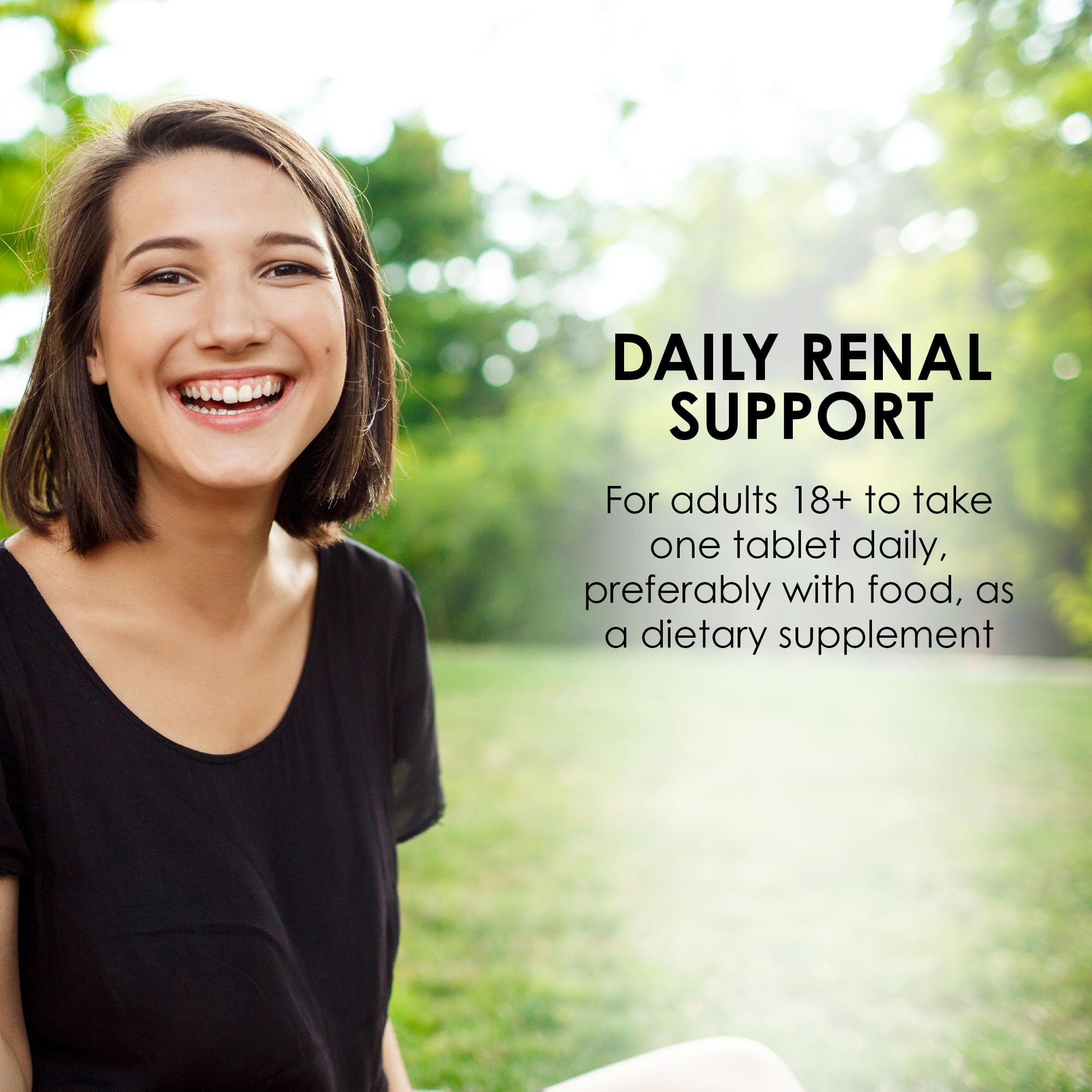 Mason Natural Renal Multivitamin: etiqueta frontal clara y legible