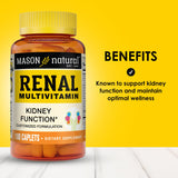 Mason Natural Renal Multivitamin: tabletas listas para uso diario