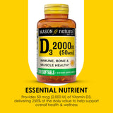 Mason Natural Vitamina D3, proceso de control de calidad, garantía de pureza.