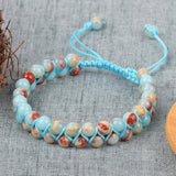 Cuentas de 4 mm jaspe imperial en MASSIVE BEADS, macramé resistente para uso diario