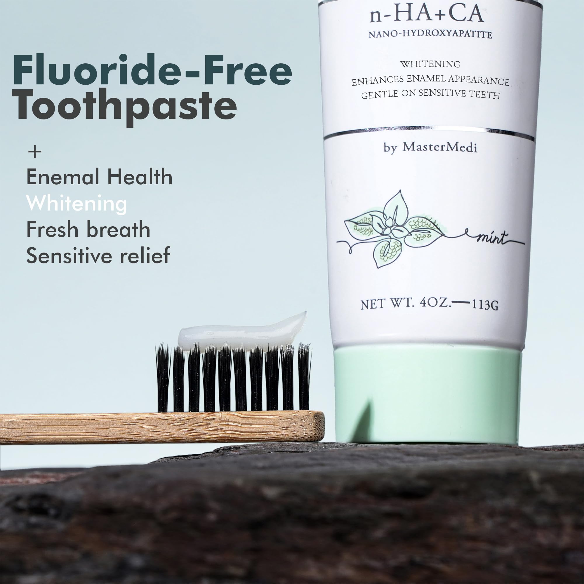 MasterMedi pasta nano-hidroxiapatita menta fresca: aroma que refresca la boca