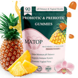 MATOP gomitas probióticas para equilibrio de pH y bienestar diario.