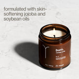 Cera de soja y jojoba en Maude Burn No. 3, lubricante para masaje.