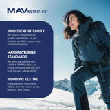 MAV NUTRITION etiqueta sostenible, certificación Amigo del Mar