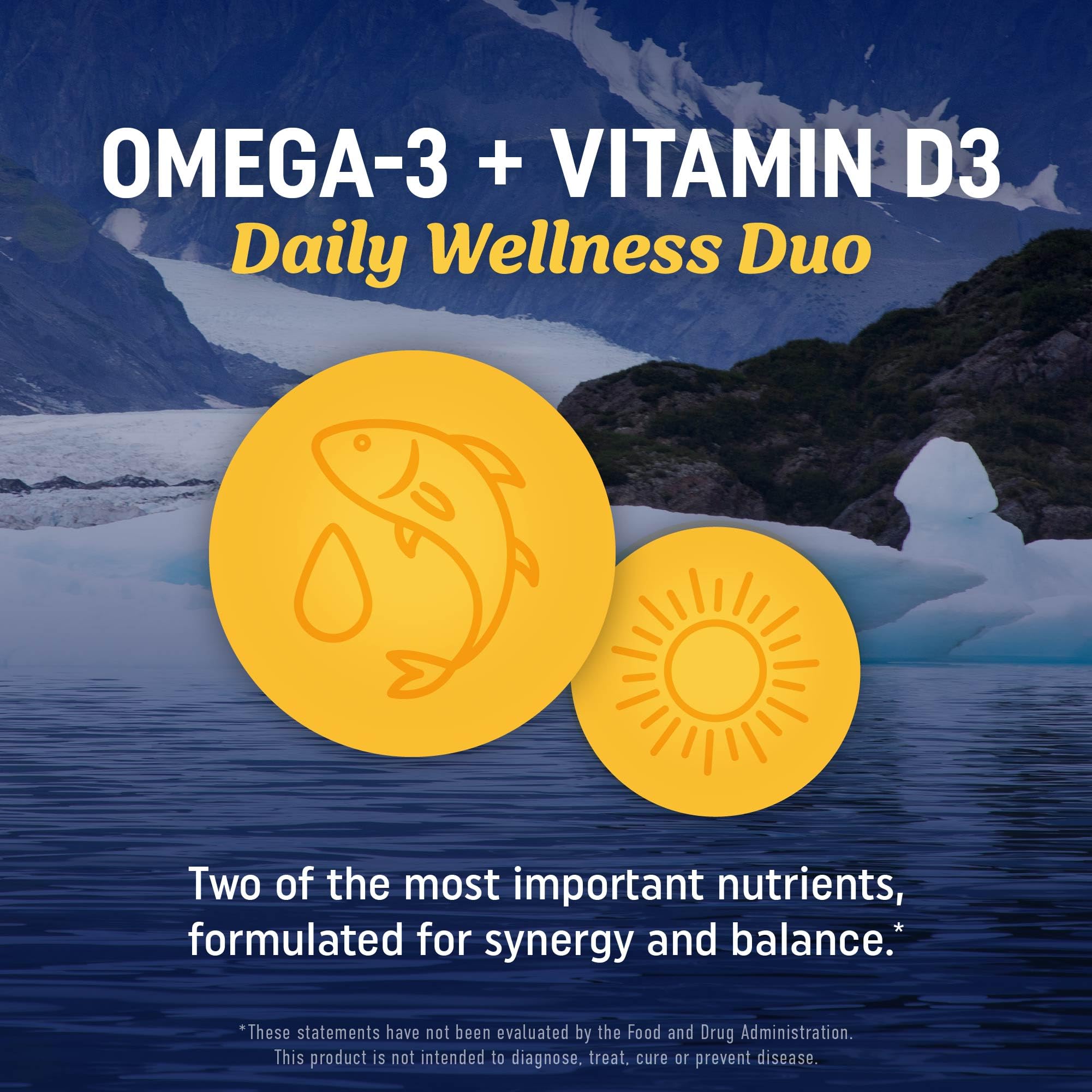 Cápsulas suaves MAV Nutrition Omega-3 D3 fáciles de tragar