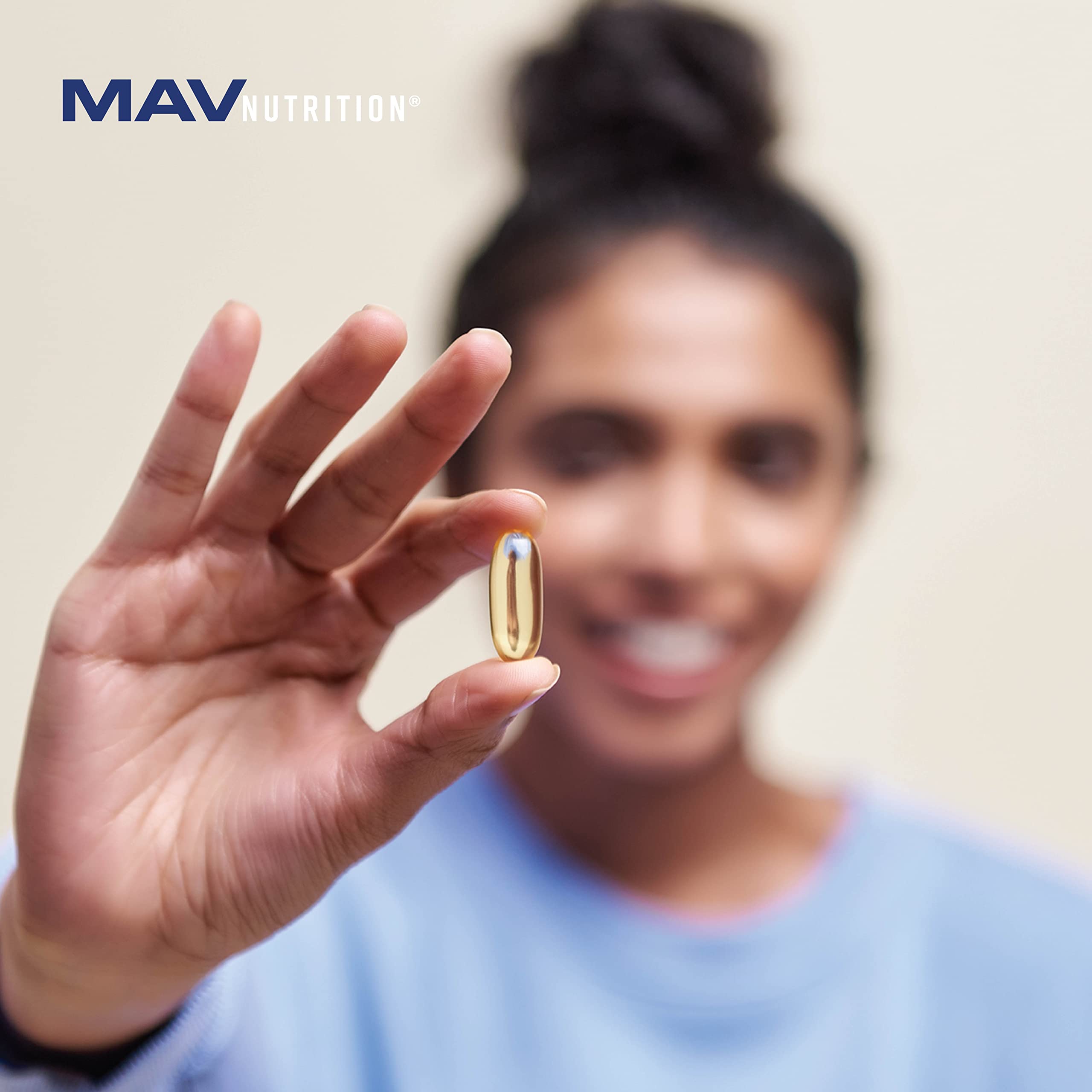 MAV NUTRITION Omega3 para la vida activa, fácil de incorporar en la rutina.
