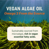 MAV NUTRITION Omega3, primer plano de cápsulas suaves para uso diario.