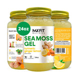MAX FIT gel de musgo de mar, frasco de 24oz, ideal para nutrición diaria