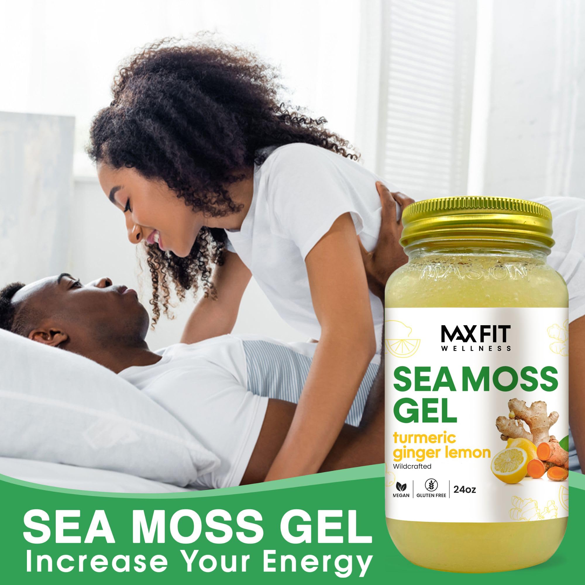 MAX FIT gel de musgo de mar, origen en Santa Lucía con cosecha responsable
