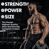 Proteína multifuente Maxpro Elite con BCAA para soporte durante el entrenamiento.
