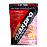 Max Muscle Maxpro Elite empaque de proteína para almacenamiento y uso diario